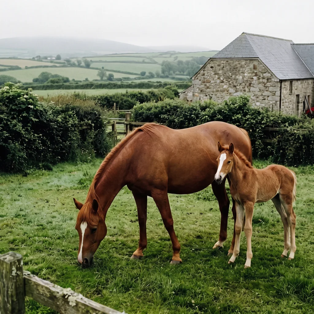 Élevage de chevaux au Ferme équestre de Sardin, Rouffignac-Saint-Cernin-de-Reilhac